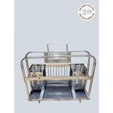 Kệ để đũa thìa dao thớt inox có khay hứng nước