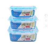Bộ 3 hộp nhựa chữ nhật 6535-3 Việt Nhật