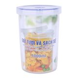 Hộp nhựa tròn 1000 ml 2408 Song Long