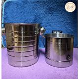Xô inox ủ đá, để đá giữ lạnh