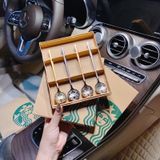 Set 4 thìa inox Starbucks