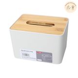 Hộp đựng giấy ăn nắp tre 3050 Song Long