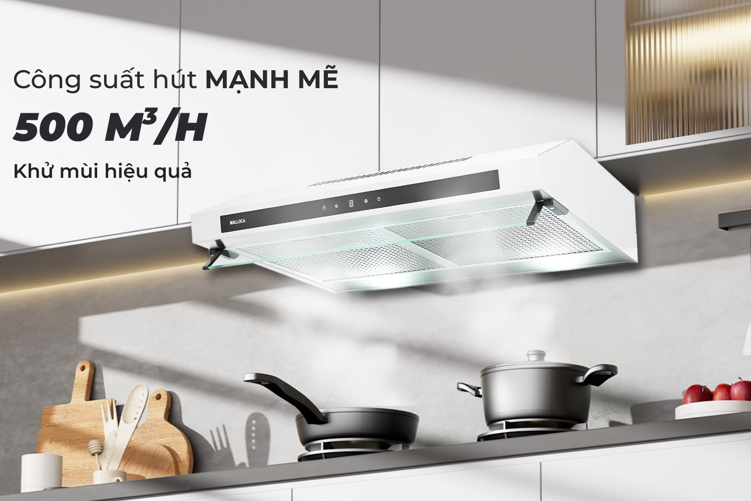 Hiệu suất hút mạnh mẽ