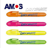 Bút nhớ dòng nhập khẩu Hàn Quốc AMOS Dry Highlighter vỉ 4 chiếc HLD4B1