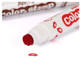 Bút dạ màu 2 đầu nhập khẩu Hàn Quốc AMOS Color & Stamp Hộp 8 bút CS8P