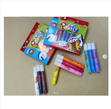 Bút màu sơn nhập khẩu Hàn Quốc AMOS Puffy paint Hộp 10 màu PUP10P10