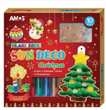 Bộ đồ chơi trang trí Noel nhập khẩu Hàn Quốc AMOS Sundeco Christmas 10 màu SD10P10-CH - Chủ đề Noel