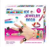 Bộ đồ chơi trang trí sáng tạo nhập khẩu Hàn Quốc AMOS Glass Deco Ice Jewelry Kit: GD10P10IJ - Chủ đề Trang sức