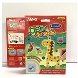 Bộ đồ chơi trang trí dạng hạt nhập khẩu Hàn Quốc AMOS Gem Mosaic