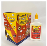 Lọ Hồ sữa nhập khẩu Hàn Quốc AMOS White Craft Glue 120ml WCG120D6
