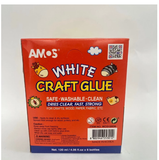 Lọ Hồ sữa nhập khẩu Hàn Quốc AMOS White Craft Glue 120ml WCG120D6