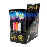Bộ bút màu vẽ mặt nhập khẩu Hàn Quốc AMOS Face Deco 3 Neon Colors Blister Card FD10B3-ND