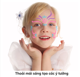 Bút vẽ mặt AMOS Face Deco vỉ 3 cái nhập khẩu Hàn Quốc FD5B3G