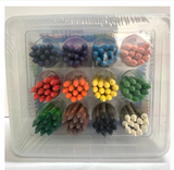 Hộp màu School pack nhập khẩu Italy GIOTTO Cera 144 bút sáp 524300