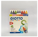 Hộp sáp nhập khẩu Italy GIOTTO Cera Giant 14mm 8 màu 281600