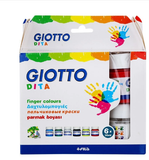 Màu nước vẽ tay nhập khẩu Italy GIOTTO Dita - 6 lọ x 30ml 537700