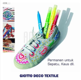 Bút dạ vẽ lên vải nhập khẩu Italy GIOTTO Decor Textile 48 chiếc 12 màu 494700