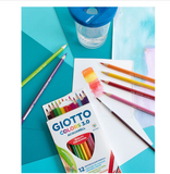 Bút chì màu nước nhập khẩu Italy Giotto Colors 3.0 Acquarell 12 màu 277100