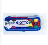 Hộp màu nước nhập khẩu Italy GIOTTO Acquerelli 351200 Hộp 12 màu
