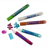 Bút gel nhũ nhập khẩu Italy Giotto Strass Glitter Vỉ 5 chiếc 545200