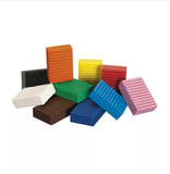 Đấ́t nặn Giotto Patplume, hộp 10 màu x 50g, nhập khẩu Ý an toàn cho trẻ F513300