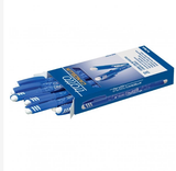 Bút bi Tratto Cancellik màu xanh blue, đỏ, có tẩy đi kèm, nhập khẩu Ý F826101