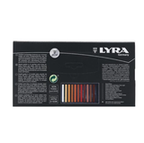 Hộp bút sáp 12 màu nhập khẩu Đức LYRA Brown Tones 5641121