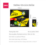 Tẩy Gôm Deli 3043 đen dành cho học sinh, sinh viên văn phòng phẩm tiện dụng