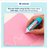 Bút xóa nước Thiên Long CP-02 12ml nhanh khô, phù hợp cho học sinh, sinh viên, văn phòng