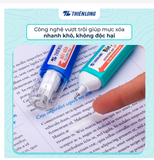 Bút xóa nước Thiên Long CP-02 12ml nhanh khô, phù hợp cho học sinh, sinh viên, văn phòng