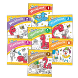 Sách Jolly Phonics Workbooks 1-7 JL6581 ISBN 978 1 844146 58 1