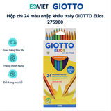 Hộp chì 24 màu nhập khẩu Italy GIOTTO Elios 275900