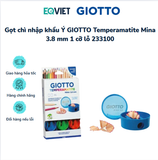 Gọt chì nhập khẩu Ý GIOTTO Temperamatite Mina 3.8 mm 1 cỡ lỗ 233100