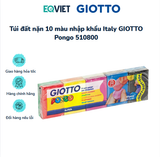 Túi đất nặn 10 màu nhập khẩu Italy GIOTTO Pongo 510800