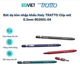 Bút dạ kim nhập khẩu Italy TRATTO Clip nét 0.3mm 802601-04