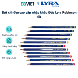 Bút chì đen cao cấp nhập khẩu Đức Lyra Robinson 6B