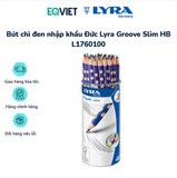 Bút chì đen nhập khẩu Đức Lyra Groove Slim HB L1760100