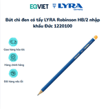 Bút chì đen có tẩy LYRA Robinson HB/2 nhập khẩu Đức 1220100