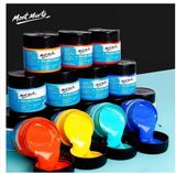 Màu Vẽ 3D Acrylic Mont Marte Cao Cấp 100ml Vẽ Được Trên Nhiều Chất Liệu Hàng Chính Hãng
