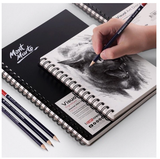 Sổ Vẽ Mont Marte Sketch Visual Art Diary Mont Marte A4 120 Tờ Định Lượng 110gsm Hàng Chính Hãng