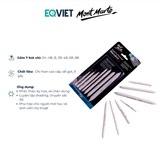 Bộ Di Chì Mont Marte Pastel & Charcoal Blenders Set 7 cây Hàng Chính Hãng