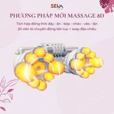 A477- Gối massage Cổ vai gáy Seka