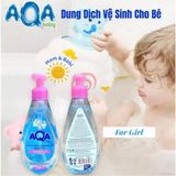 A145 - Dung dịch vệ sinh trẻ em AQA