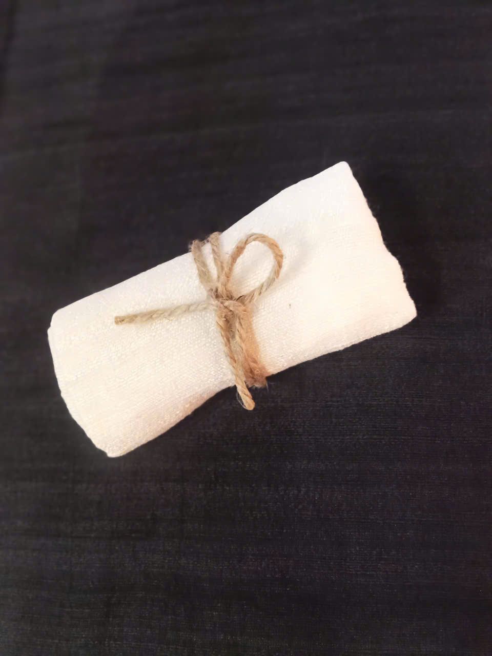 Khăn mặt tơ tằm 30x30
