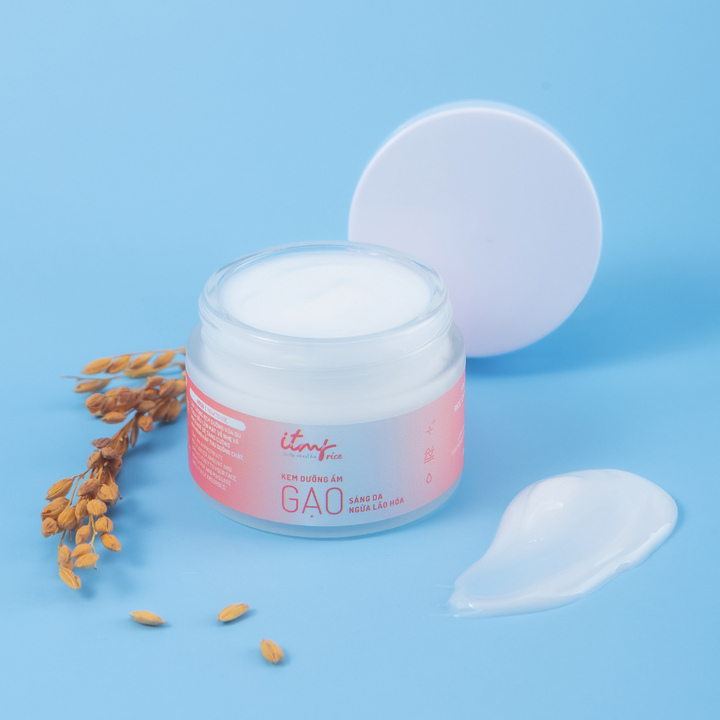 Kem Dưỡng Ẩm Chiết Xuất Gạo Sáng Da Ngừa Lão Hóa 50 g