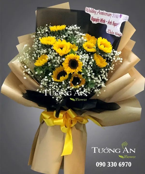 Bó Hoa Ánh Ban Mai - A182