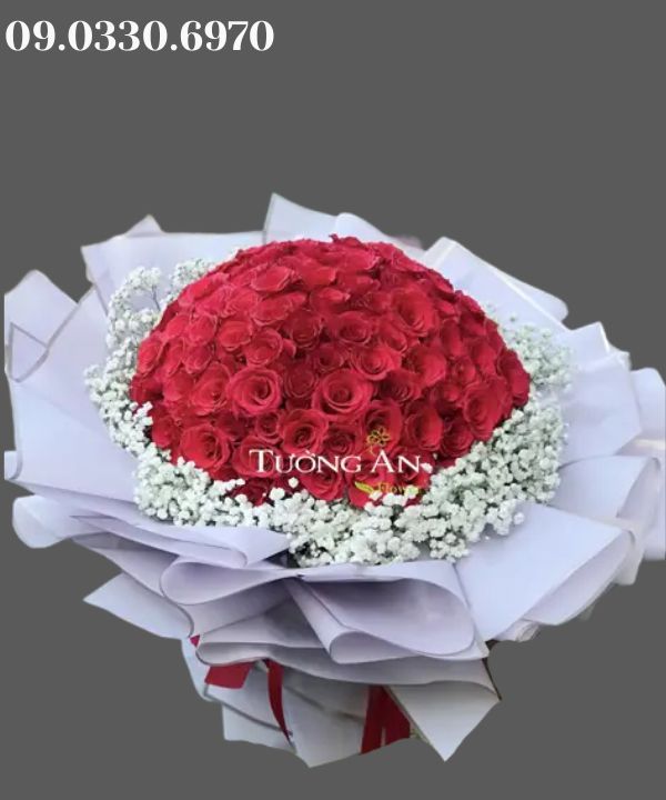 Bó Hoa 99 Hoa Hồng - B55