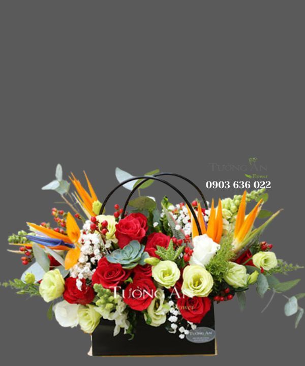 Giỏ Hoa Chào Ngày Mới - S250