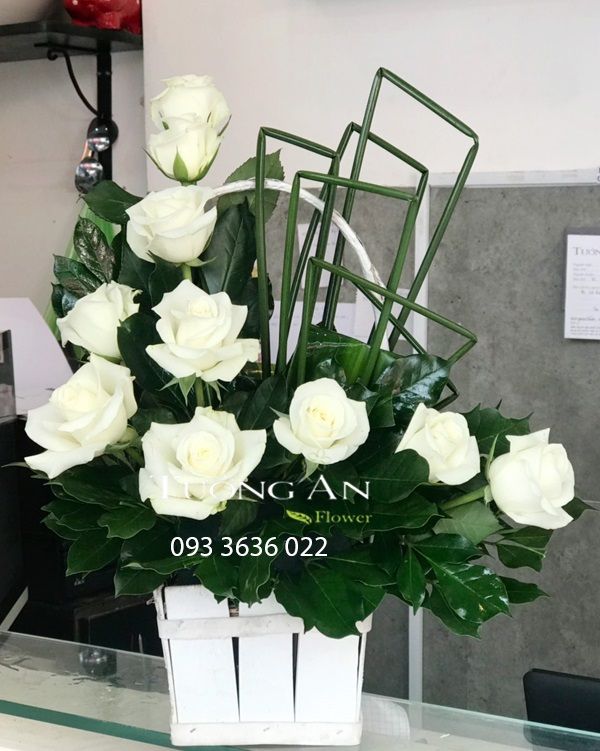 Hộp Hoa Viếng Chia Buồn - S409