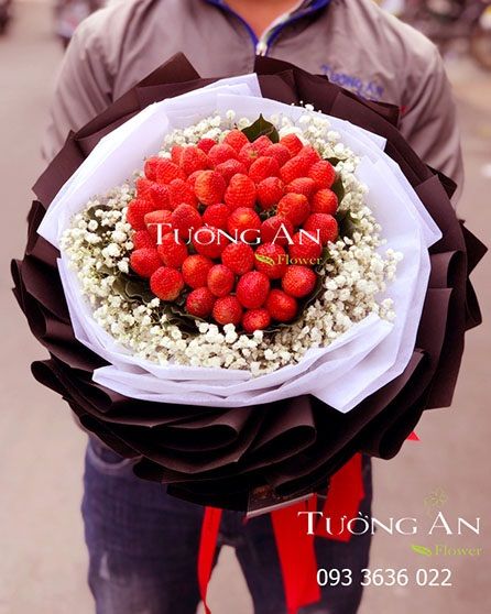 Hoa Bó Trái Cây Dâu Yêu - S803
